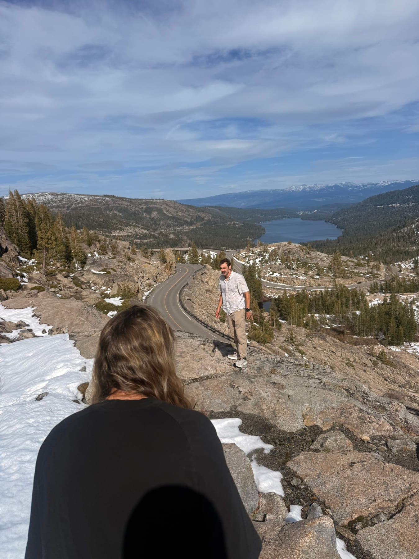 Donner Pass view before Canyons